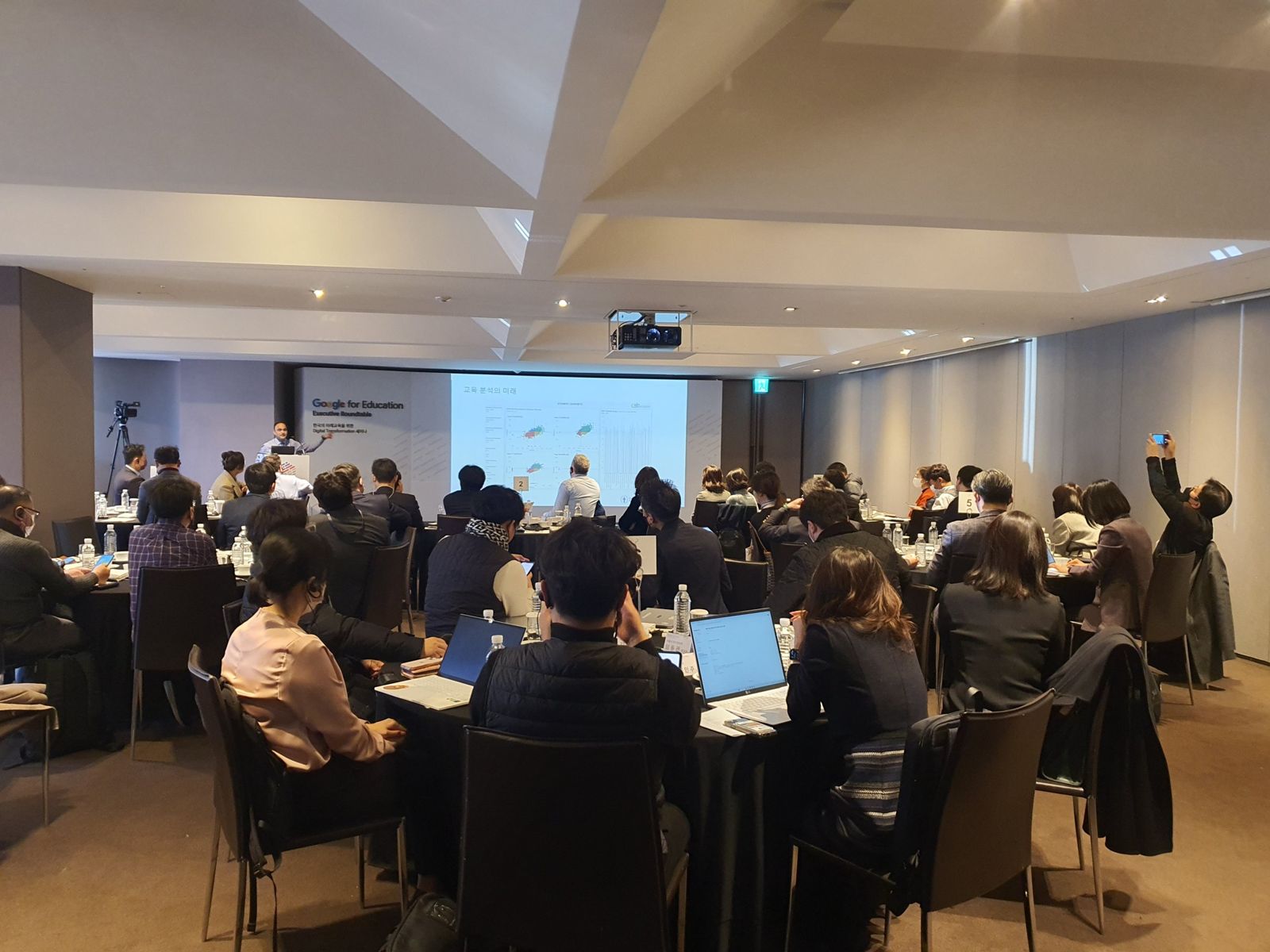 Audience at a Google for Education roundtable